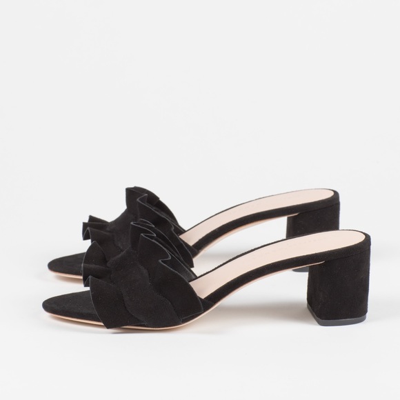 Loeffler Randall Shoes - Loeffler Randall Vera Suede Mules